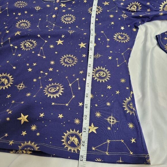 BLACKMILK magic mascots navy blue and gold long sleeve‎ comfy top Harry Potter L - Picture 10 of 10
